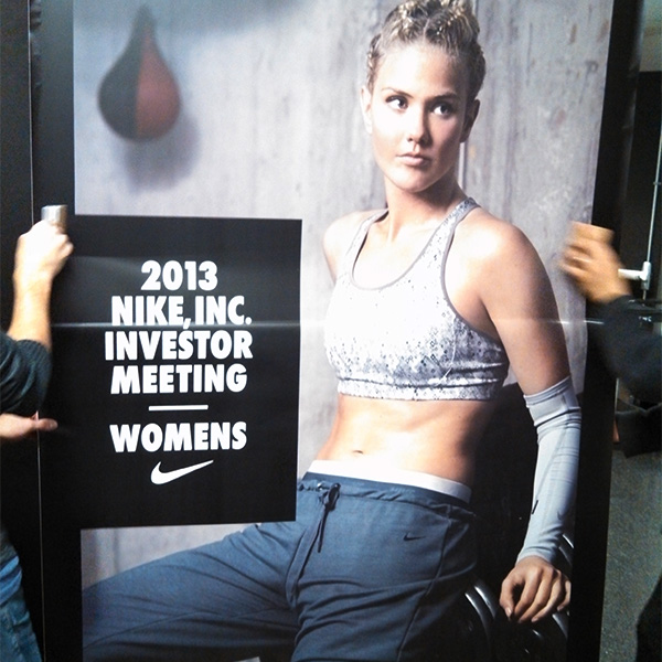 Nike Investor Meeting Poster